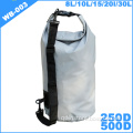 10L/20L/30L Outdoor 500D waterproof big bag with shoulder strap